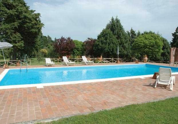 Agritur Villa Osvaldo Castiglione Del Lago Perugia Colazione Piscina Acqua Salata Exterior foto